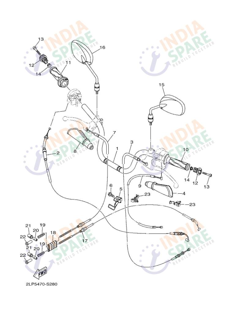 STEERING HANDLE & CABLE